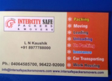 INTERSAFE PACKERS AND MOVERS HYDERABAD